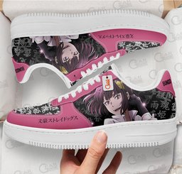 Akiko Yosano Force Low-Top Leather Sneakers -  Bungo Stray Dogs - Angle 2
