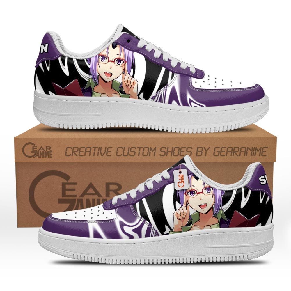 Shion Shoes Custom Air SneakersGear Anime