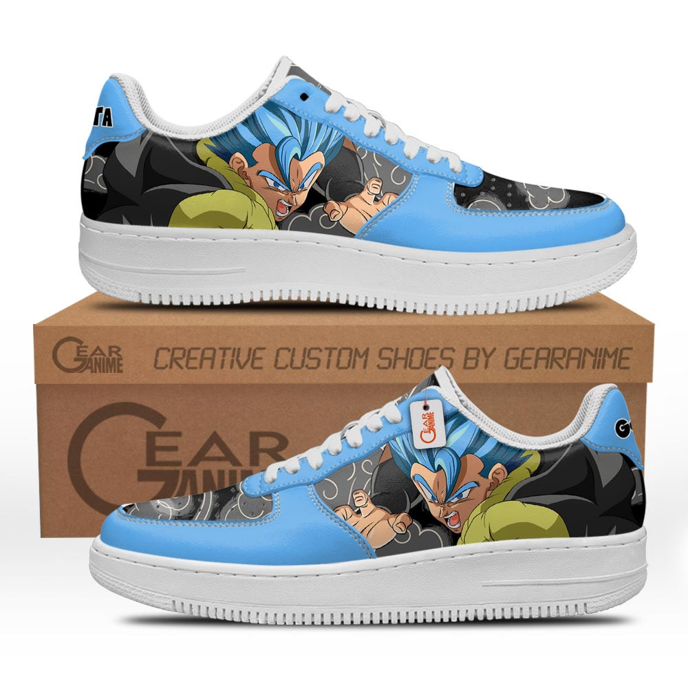 Gogeta Force Low-Top Leather Sneakers -  Dragon Ball Z - Angle 1