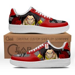 Broly Legendary Super Saiyan Force Low-Top Leather Sneakers -  Dragon Ball Z - Angle 1