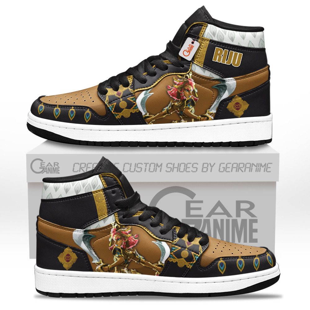 Riju Shoes Zelda Games Custom J1-Sneakers GearAnime.com