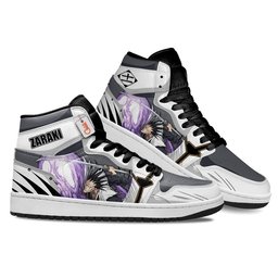 Zaraki Kenpachi High-Top Leather Sneakers Custom Name -  Bleach - Angle 3
