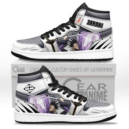 Zaraki Kenpachi High-Top Leather Sneakers Custom Name -  Bleach - Angle 1
