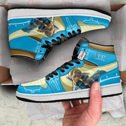 Link J1-Sneakers Zelda Games Custom Shoes GearAnime.com