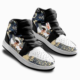 Moana Kanagawa Wave Kids Shoes Custom Kid Sneakers GearAnime.com