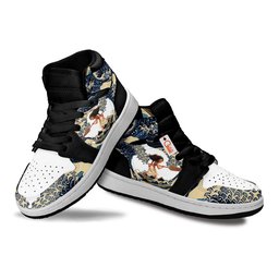 Moana Kanagawa Wave Kids Shoes Custom Kid Sneakers GearAnime.com