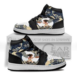 Moana Kanagawa Wave Kids Shoes Custom Kid Sneakers GearAnime.com