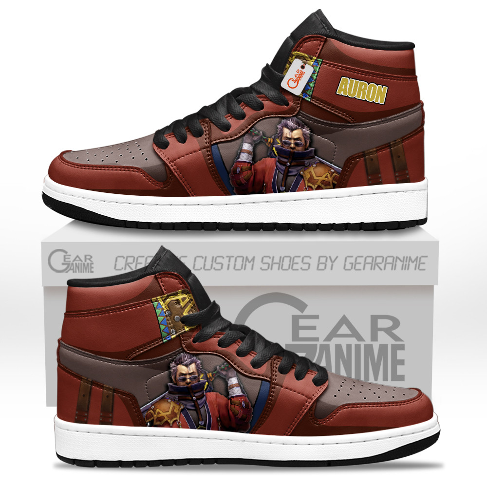 Auron J1-Sneakers Games Custom Shoes GearAnime.com