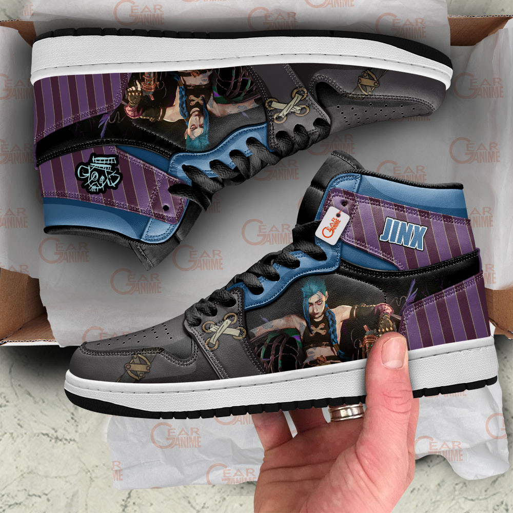 Jinx J1-Sneakers Games Custom Shoes GearAnime.com