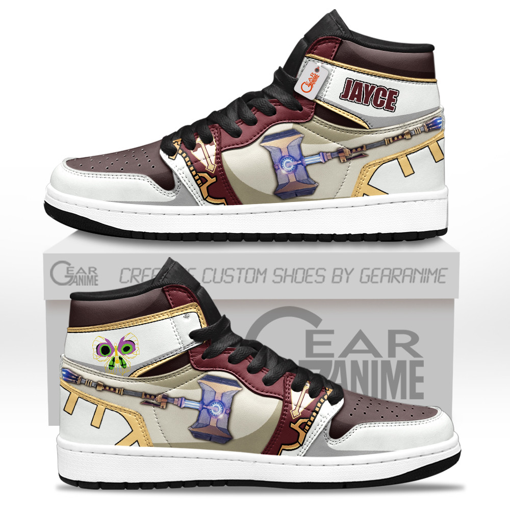 Jayce Talis Shoes Games Custom J1-Sneakers GearAnime.com