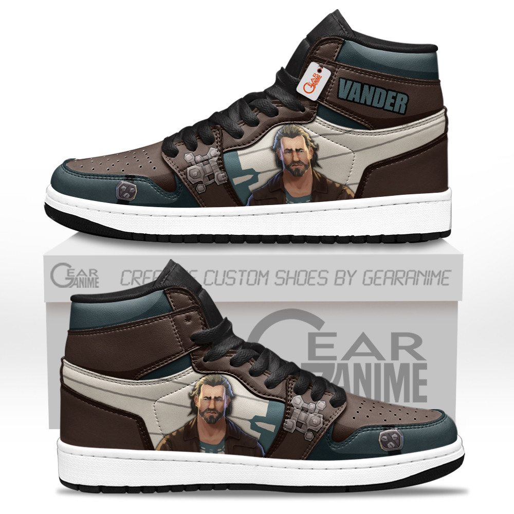 Vander Shoes Games Custom J1-Sneakers GearAnime.com
