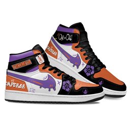 Kenyu Yukimiya High-Top Leather Sneakers 1-on-1 Emperor Style -  Blue Lock - Angle 3