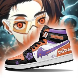 Kenyu Yukimiya High-Top Leather Sneakers 1-on-1 Emperor Style -  Blue Lock - Angle 5
