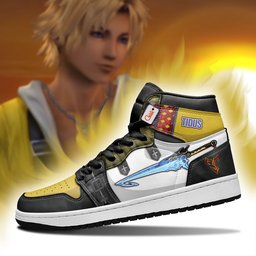 Tidus J1-Sneakers Games Custom Shoes GearAnime.com
