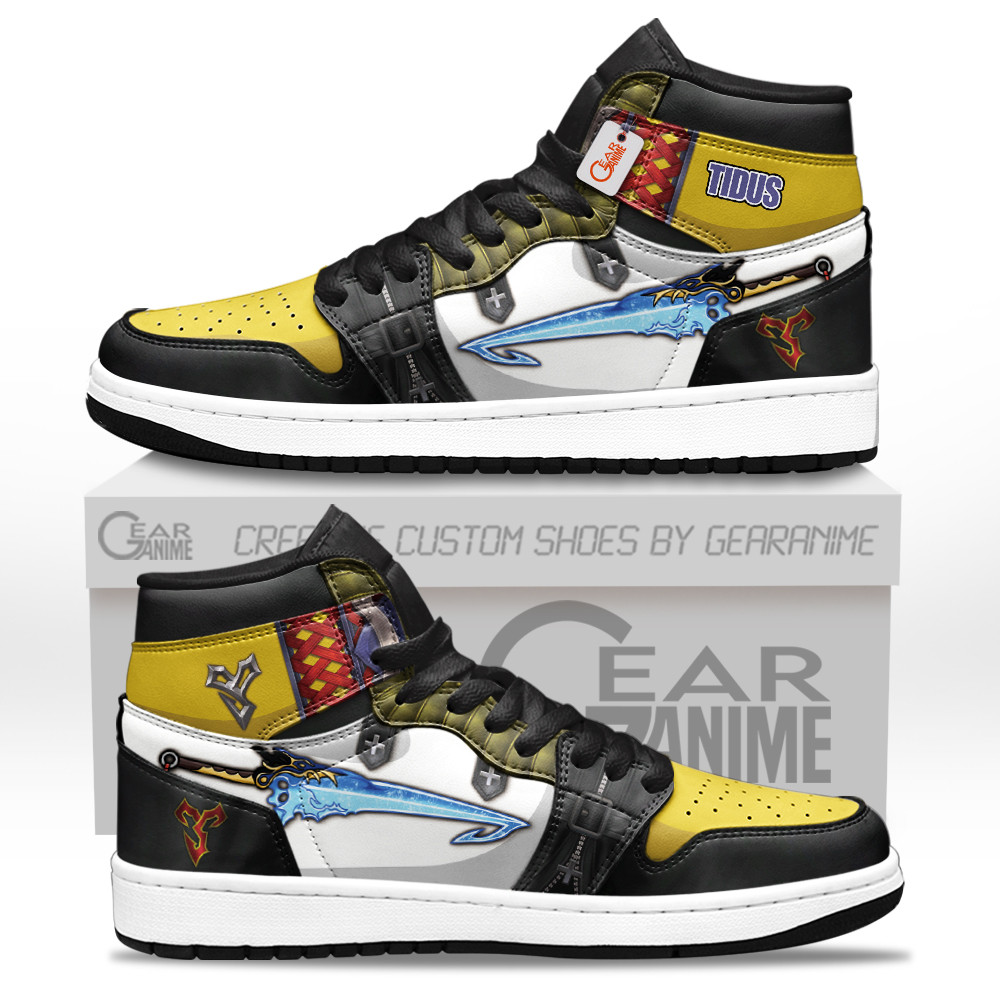 Tidus J1-Sneakers Games Custom Shoes GearAnime.com