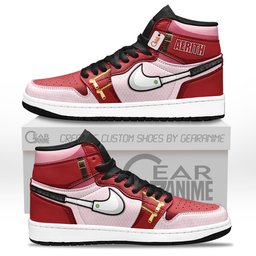 Aerith Gainsborough Shoes Games Custom J1-Sneakers GearAnime.com