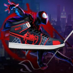 Miles Morales J1-Sneakers Personalized Movies Collection GearAnime.com