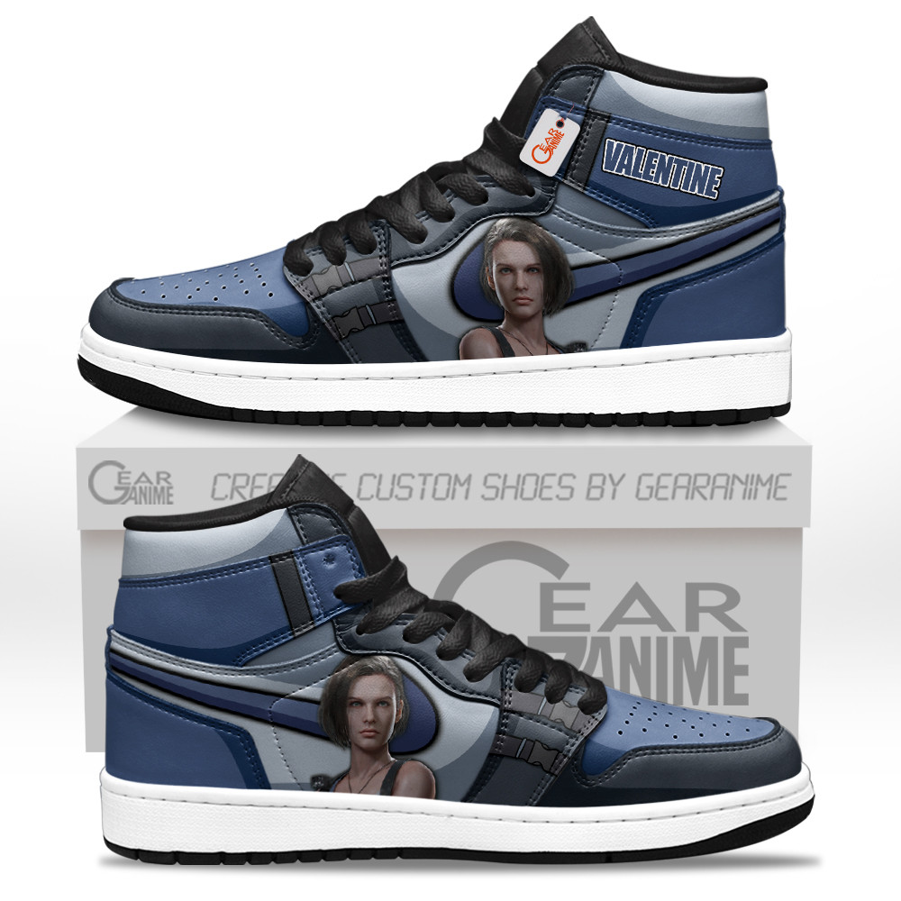Jill Valentine J1-Sneakers Games Collection Personalized GearAnime.com