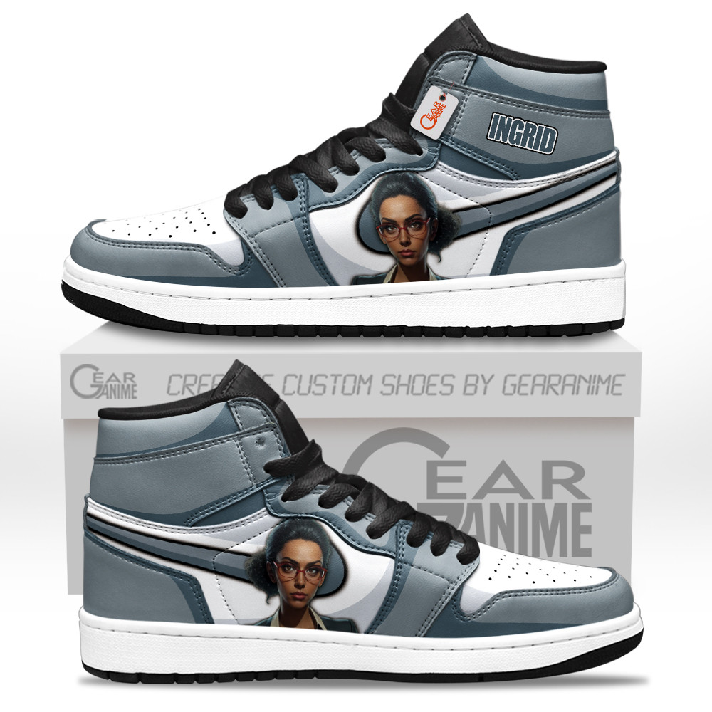 Ingrid Hunnigan J1-Sneakers Games Collection Personalized GearAnime.com