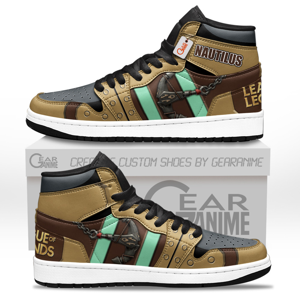 Nautilus J1-Sneakers LoL Game Personalized GearAnime.com