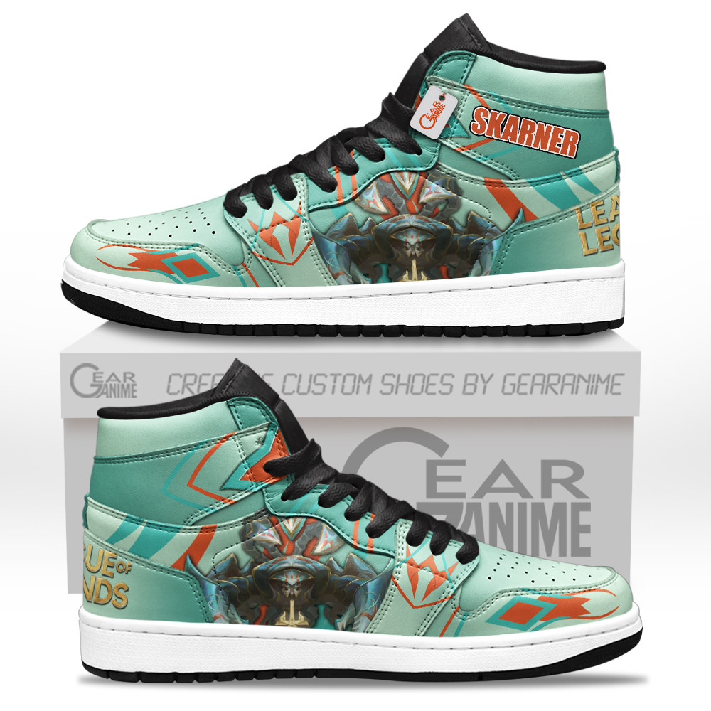 Skarner J1-Sneakers LoL Game Personalized GearAnime.com