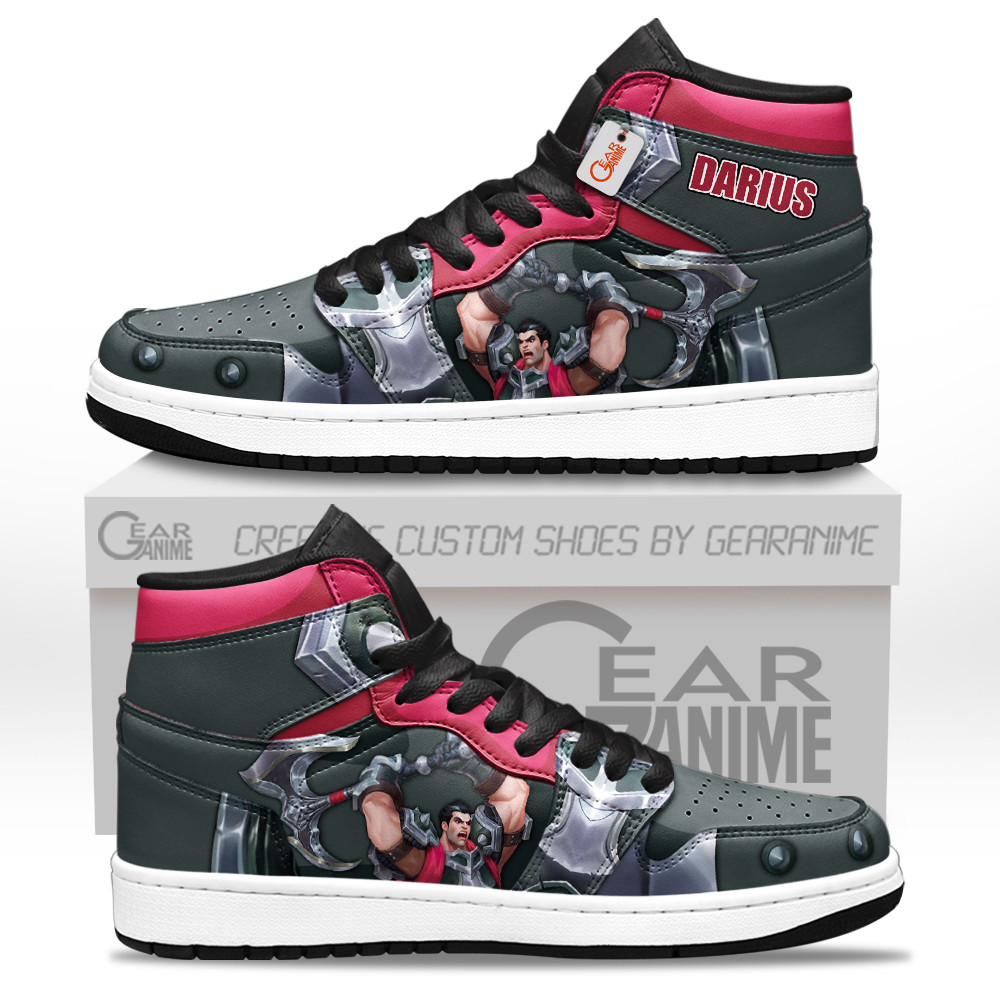 Darius J1-Sneakers Games Collection Personalized GearAnime.com