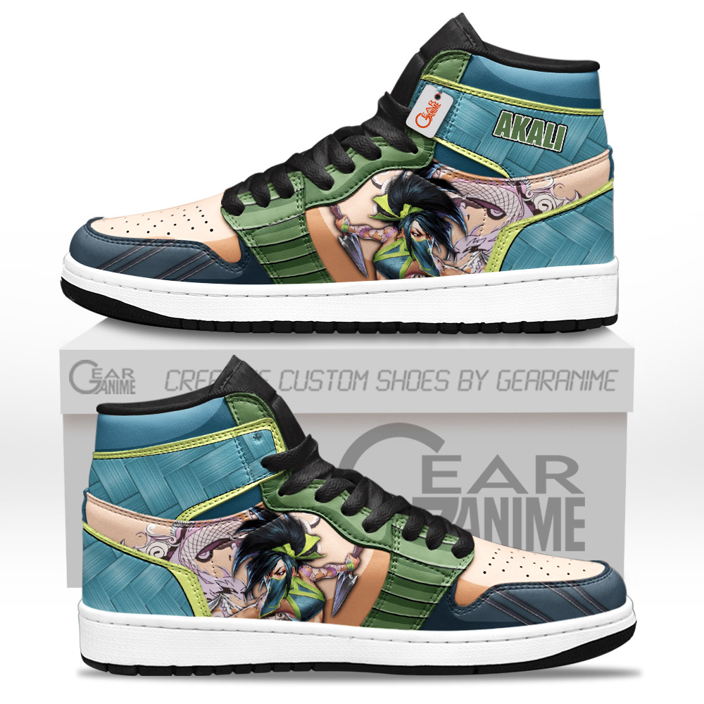 Akali J1-Sneakers Games Collection Personalized GearAnime.com