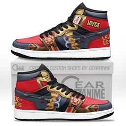 Jayce J1s Sneakers LOL Game PersonalizedGear Anime