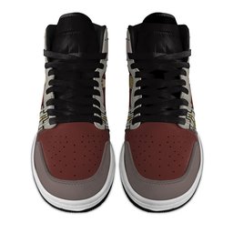 Gachiakuta Enjin High-top Leather Sneakers