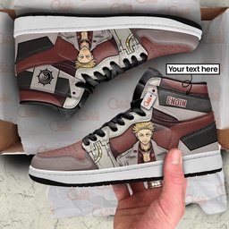 Gachiakuta Enjin High-top Leather Sneakers