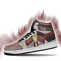 Gachiakuta Enjin High-top Leather Sneakers