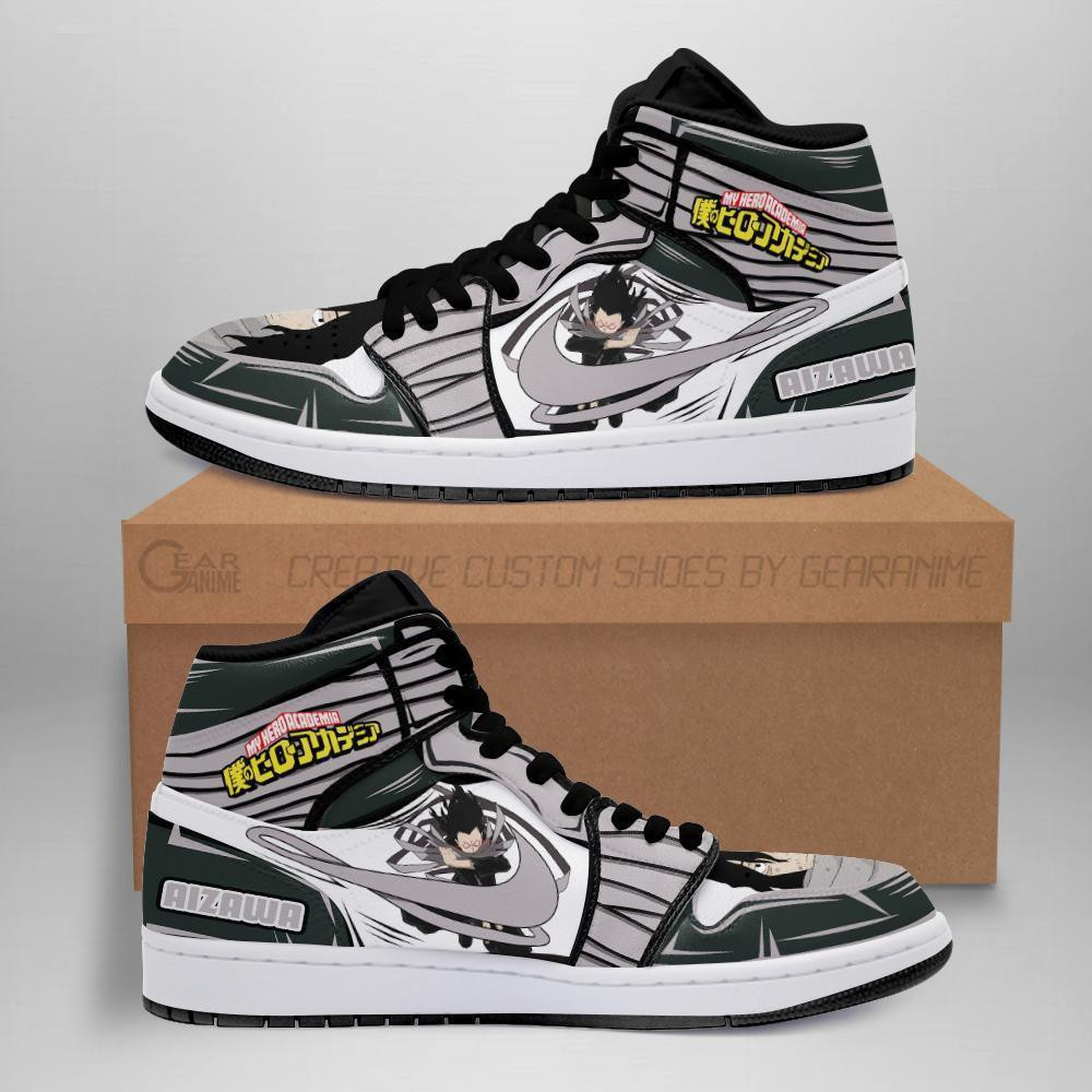 Shouta Aizawa J1s Sneakers Eraserhead Shoes -  My Hero Academia - Angle 1