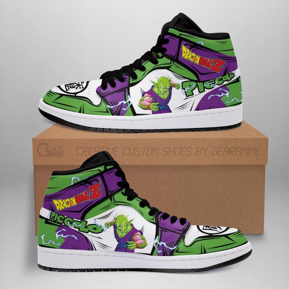 Piccolo Sneakers Anime Dragon Ball Shoes -  Dragon Ball Z - Angle 1
