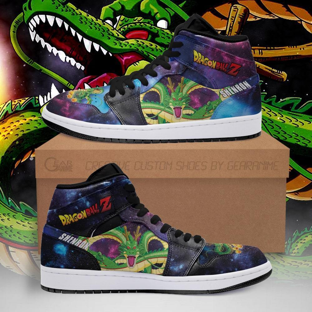 Shenron Sneakers Galaxy Custom Dragon Ball Anime Shoes -  Dragon Ball Z - Angle 1