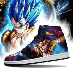 Gogeta Sneakers Galaxy Custom Dragon Ball Anime Shoes -  Dragon Ball Z - Angle 3