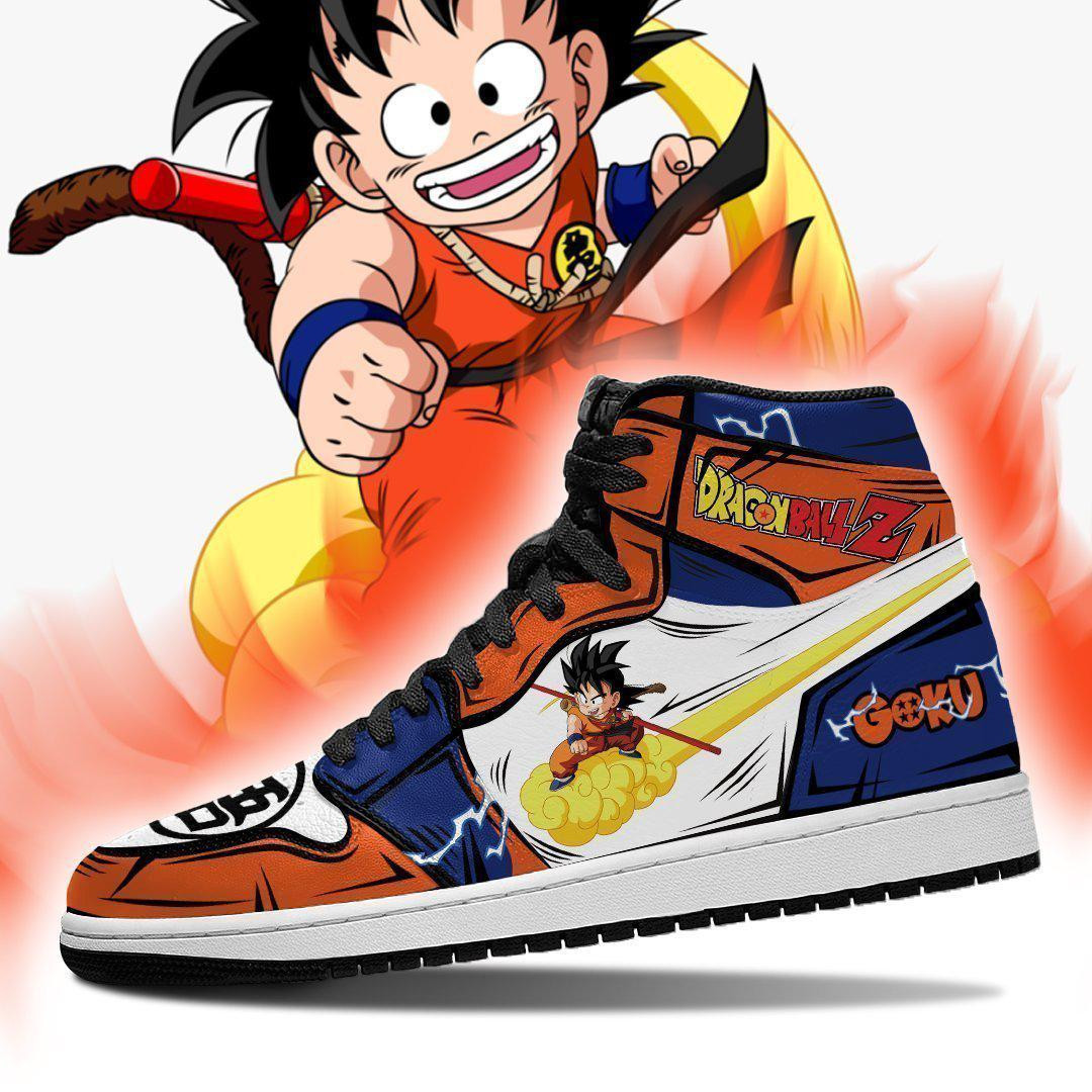 Kintoun Goku Sneakers Flying Nimbus Anime Dragon Ball Shoes -  Dragon Ball Z - Angle 3