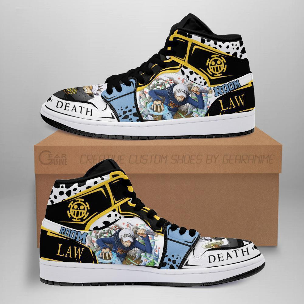 Trafalgar D. Water Law Sneakers Anime One Piece Shoes -  One Piece - Angle 1