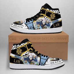 Trafalgar D. Water Law Sneakers Anime One Piece Shoes -  One Piece - Angle 1