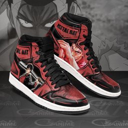 Metal Bat Sneakers One Punch Man Anime Custom Shoes -  One Punch Man - Angle 2