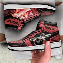 Metal Bat Sneakers One Punch Man Anime Custom Shoes -  One Punch Man - Angle 4