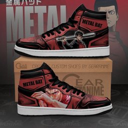 Metal Bat Sneakers One Punch Man Anime Custom Shoes -  One Punch Man - Angle 1