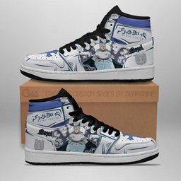 Silver Eagle Nozel Silva Sneakers Black Clover Anime Shoes - 2 - GearAnime