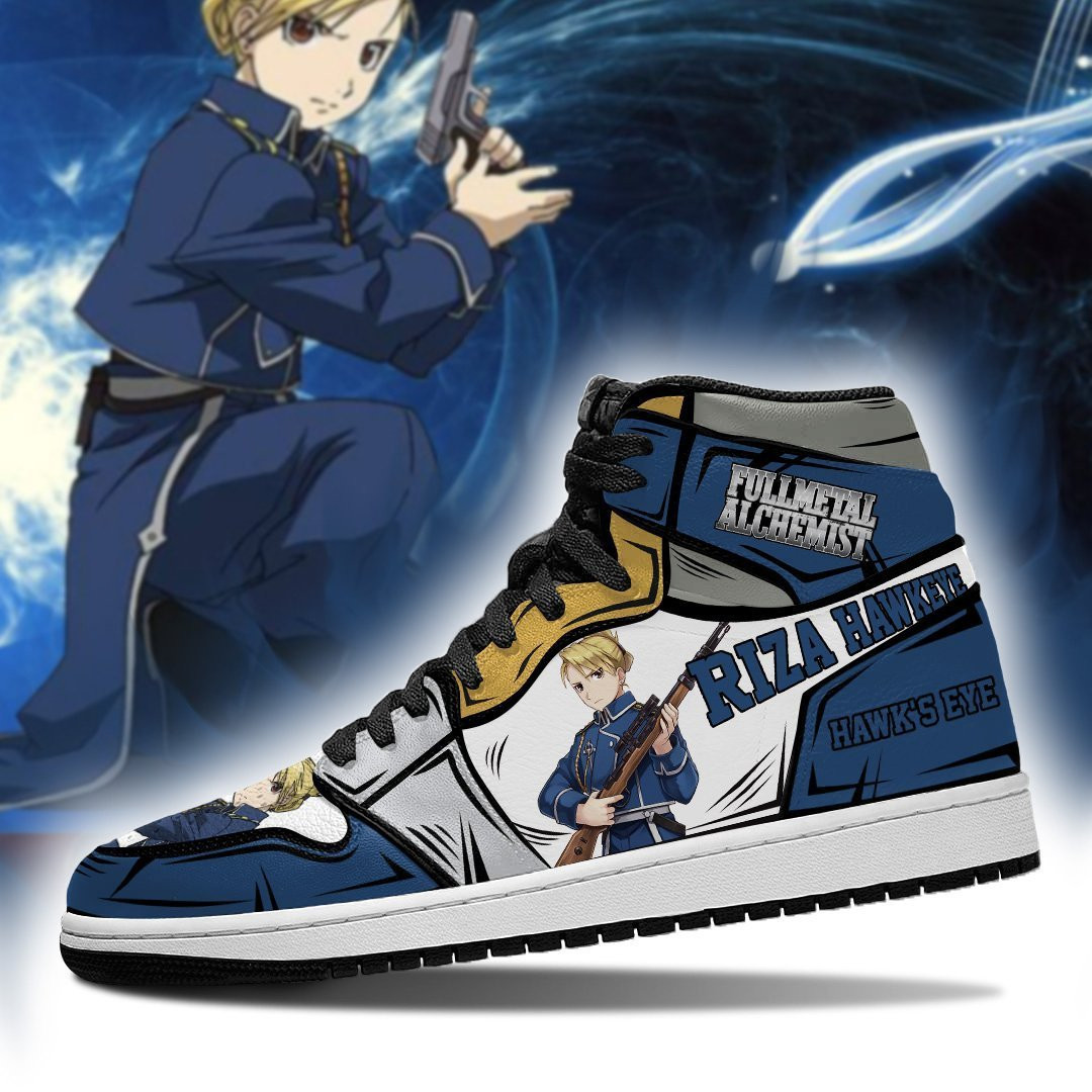 Riza Hawkeye Fullmetal Alchemist J1s Sneakers Shoes -  Fullmetal Alchemist - Angle 3