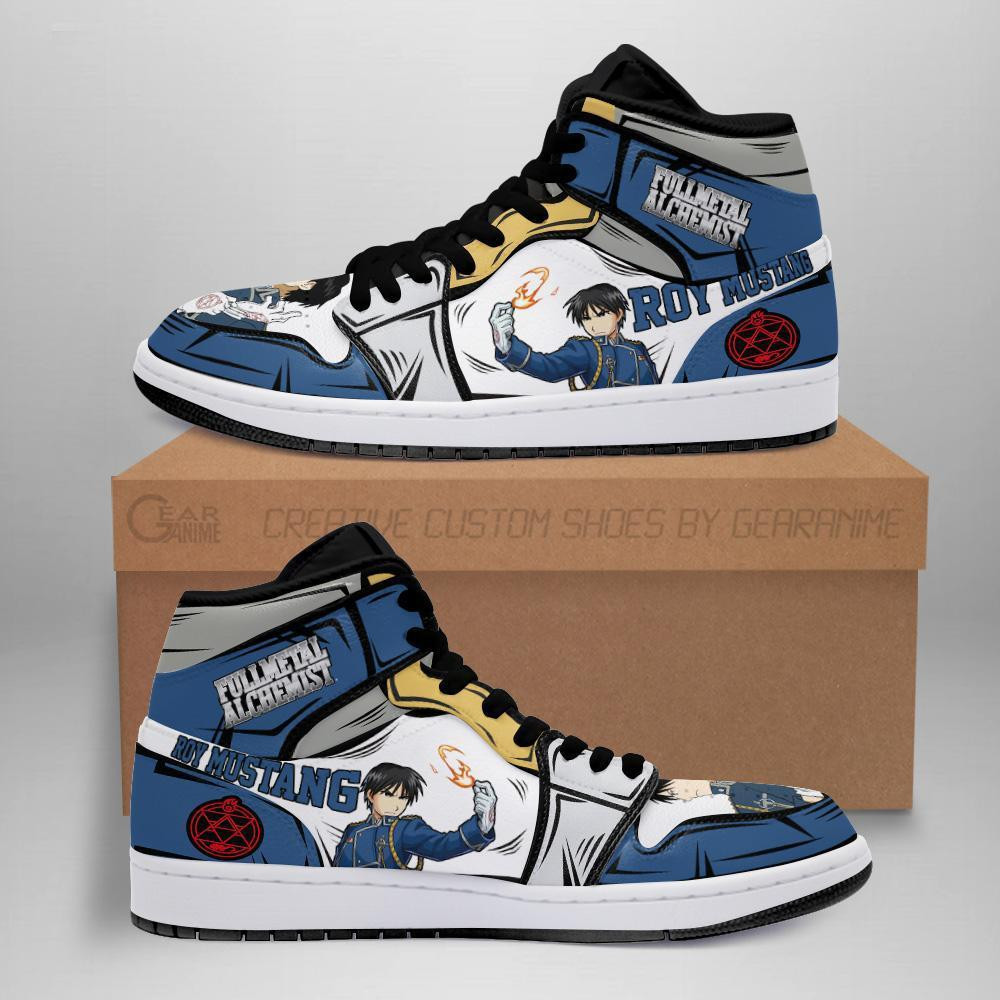 Riza Hawkeye Fullmetal Alchemist J1s Sneakers Shoes -  Fullmetal Alchemist - Angle 1