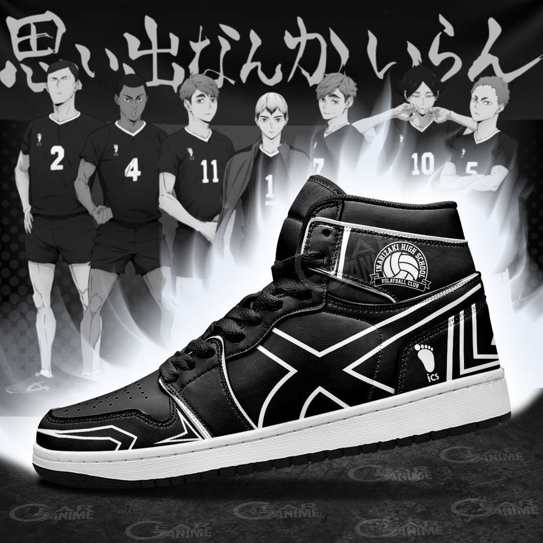 Inarizaki High Sneakers Haikyuu Custom Anime Shoes -  Haikyu!! - Angle 4