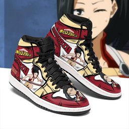 BNHA Momo Yaoyorozu J1s Sneakers -  My Hero Academia - Angle 2