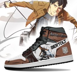 Bertolt Sneakers Shingeki Anime Sneakers -  attack on titan - Angle 3