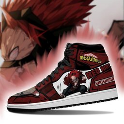 BNHA Eijiro Red Riot Sneakers Anime Shoes -  My Hero Academia - Angle 3