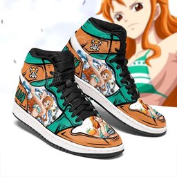 Nami Sneakers Clima Tact Custom Anime One Piece Shoes -  One Piece - Angle 2