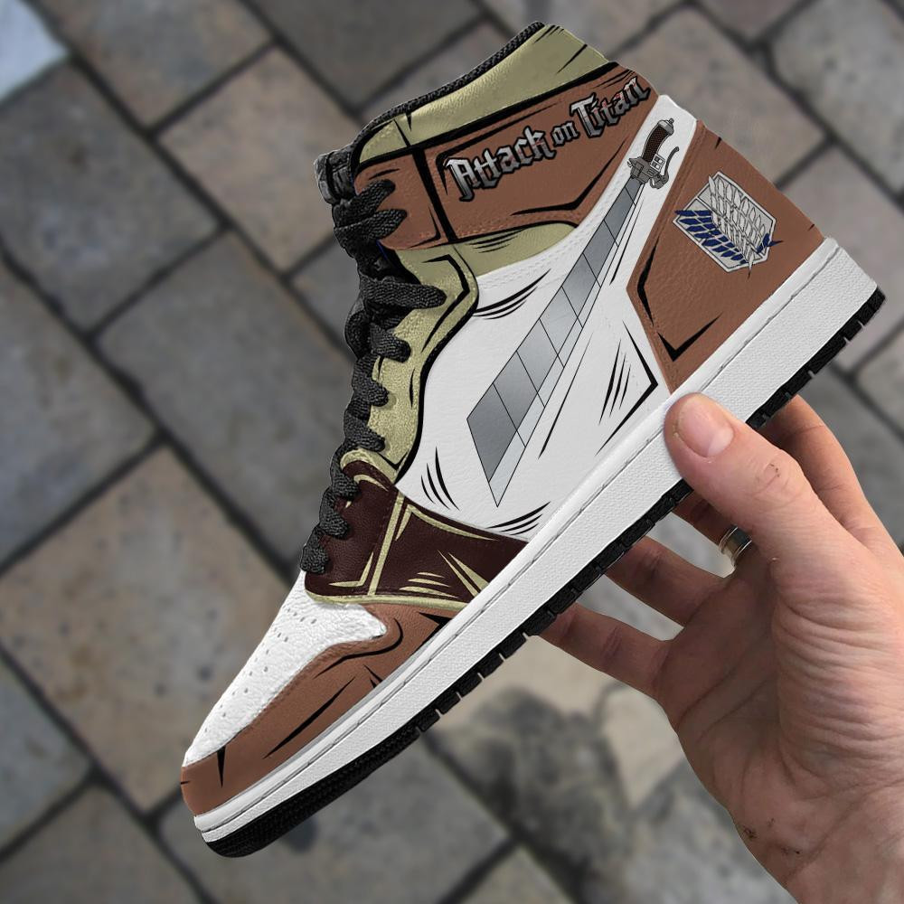 Shingeki Sword Sneakers AOT Anime Sneakers -  attack on titan - Angle 4